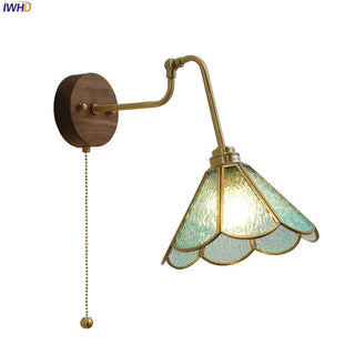 Celako™ Verdisi Wall Light | Glass Bedroom Lighting