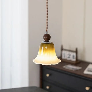 Celako™ Viridum Pendant Light | Green Glass Stone Living Room Lighting