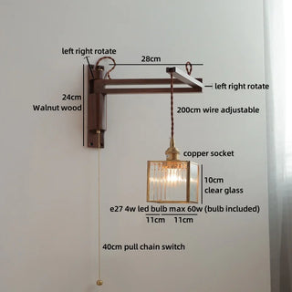 Celako™ Aureole Wall Light | Glass Living Room Lighting