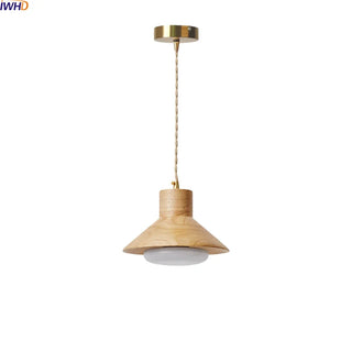 Celako™ Kiori Pendant Light | Wood Dining Room Lighting