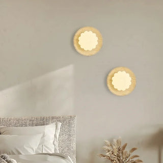 Celako™ Travero Wall Light | Travertine Living Room Lighting