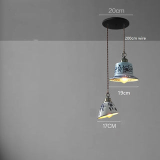 Celako™ Aurelie Pendant Light | Ceramic Dining Room Lighting