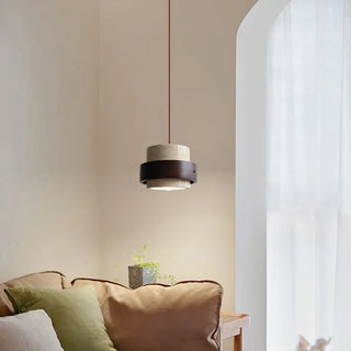 Celako™ Tufario Pendant Light | Yellow Travertine Kitchen Island Lighting