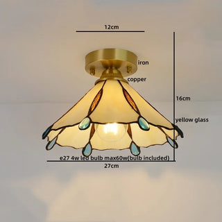 Celako™ Cuvena Pendant Light | Copper Glass Kitchen Island Lighting