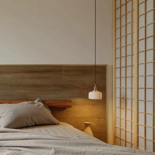 Celako™ Shirotae Pendant Light | Ceramic Japan Wabi Sabi Kitchen Island Lighting