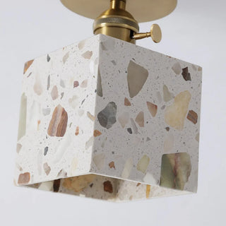 Celako™ Litoso Ceiling Light | Terrazzo Bedroom Lighting