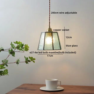 Celako™ Vitralo Pendant Light | Glass Bedroom Lighting