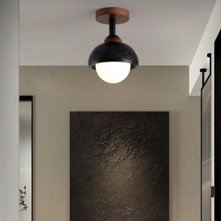 Celako™ Travento Ceiling Light | Black Travertine Kitchen Island Lighting