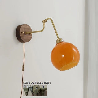 Celako™ Caldra Wall Light | Copper Bedroom Lighting