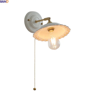 Celako™ Cerara Wall Light | Ceramic Bedroom Lighting