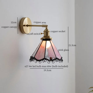 Celako™ Aurilia Wall Light | Glass Vintage Living Room Lighting