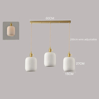 Celako™ Seramia Pendant Light | Ceramic Dining Room Lighting