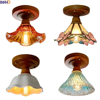 Celako™ Mistova Ceiling Light | Glass Modern Style Living Room Lighting