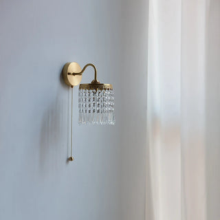 Celako™ Crysara Wall Light | Crystal Bedroom Lighting