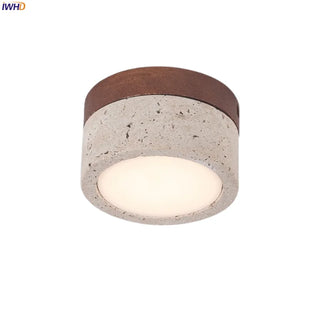 Celako™ Aurolith Ceiling Light | Yellow Travertine Kitchen Island Lighting